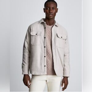 Everlane ReNew Fleece-Lined Heavyweight Overshirt Size XS